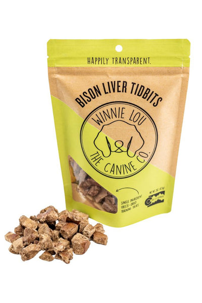Bison Liver Tidbits – Winnie Lou - The Canine Company