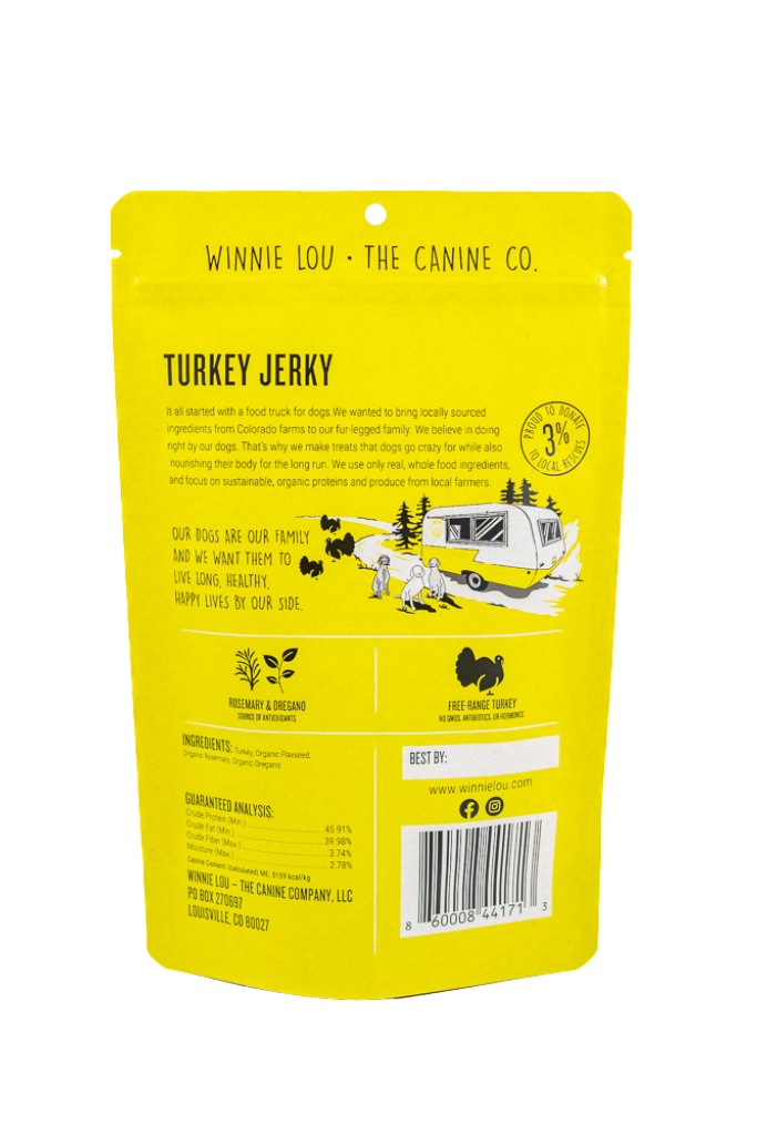 Turkey Jerky (Wholesale) New Bag