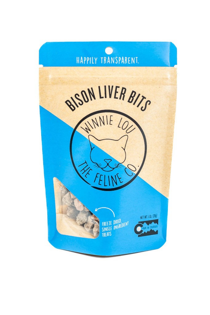 Bison Liver Bits - Cat