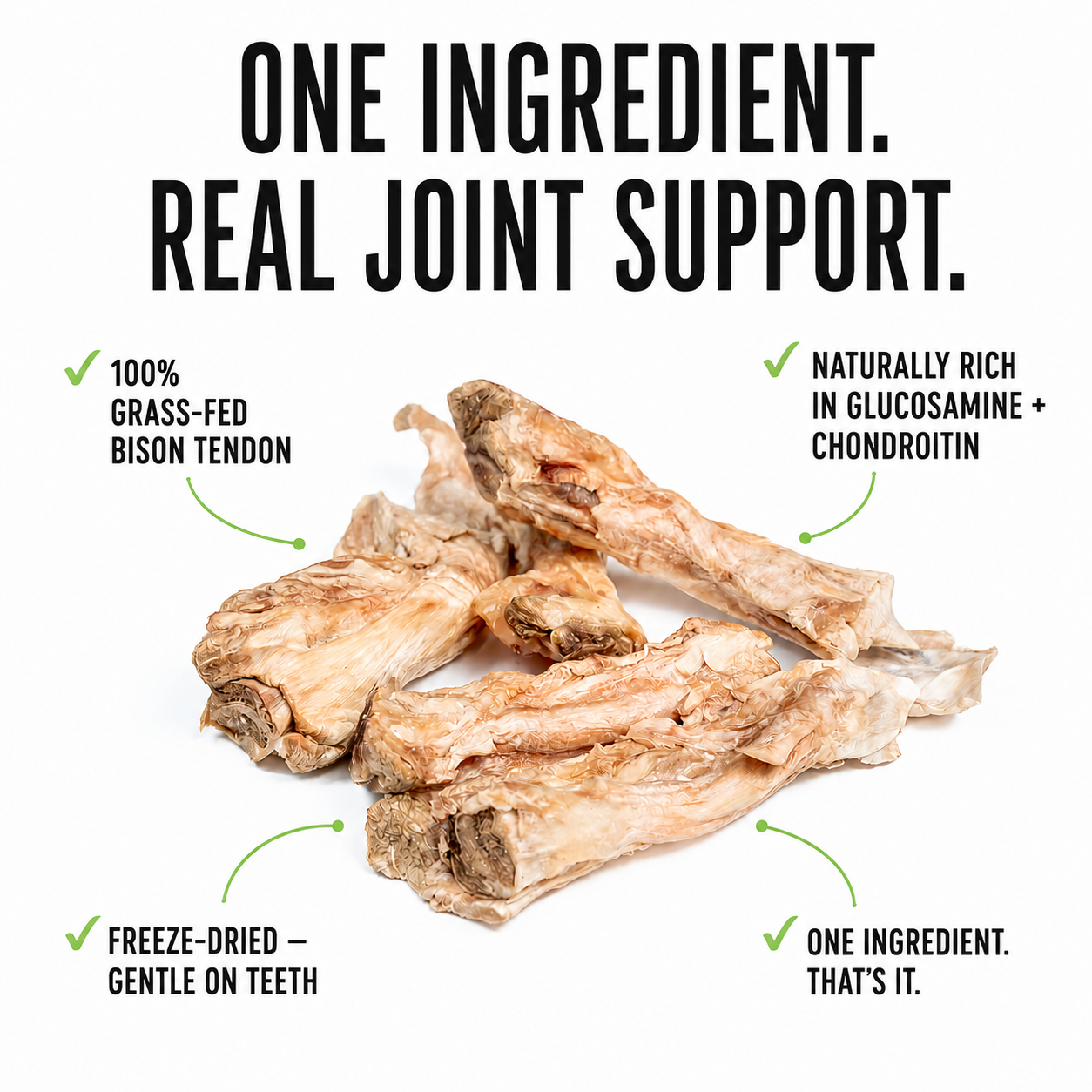 Bison Tendon Chews