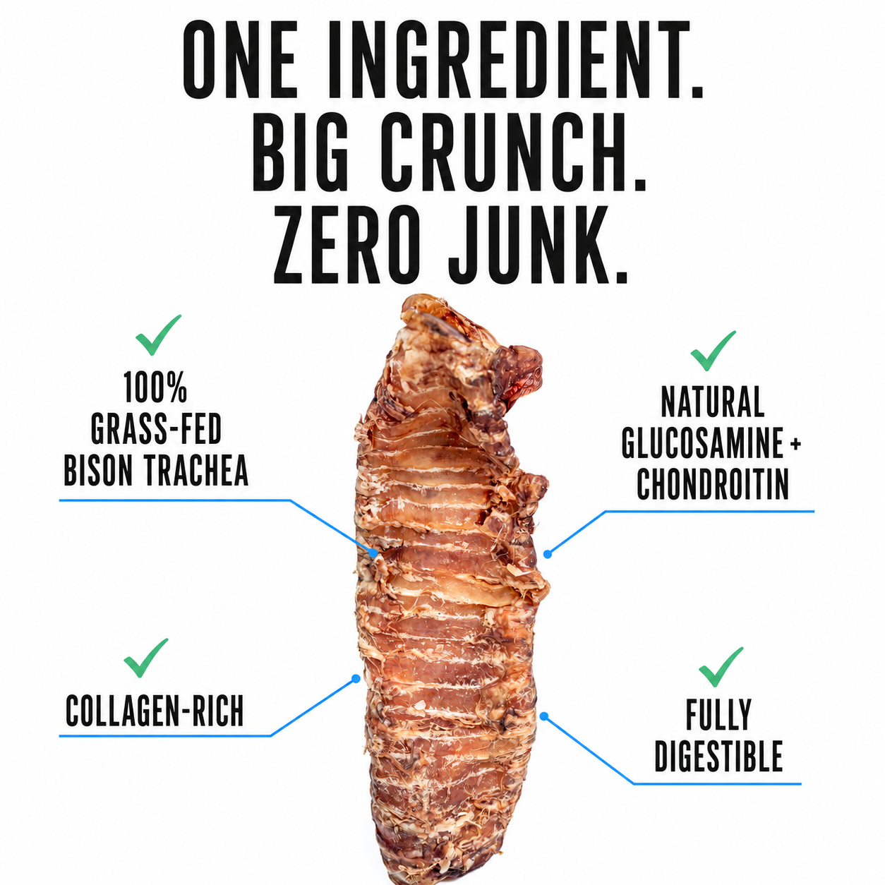 Bison Trachea Chew