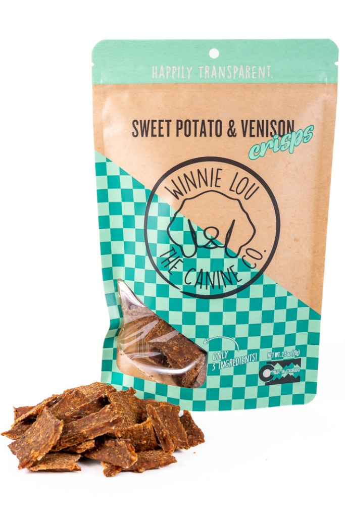 Sweet Potato & Venison Crisps