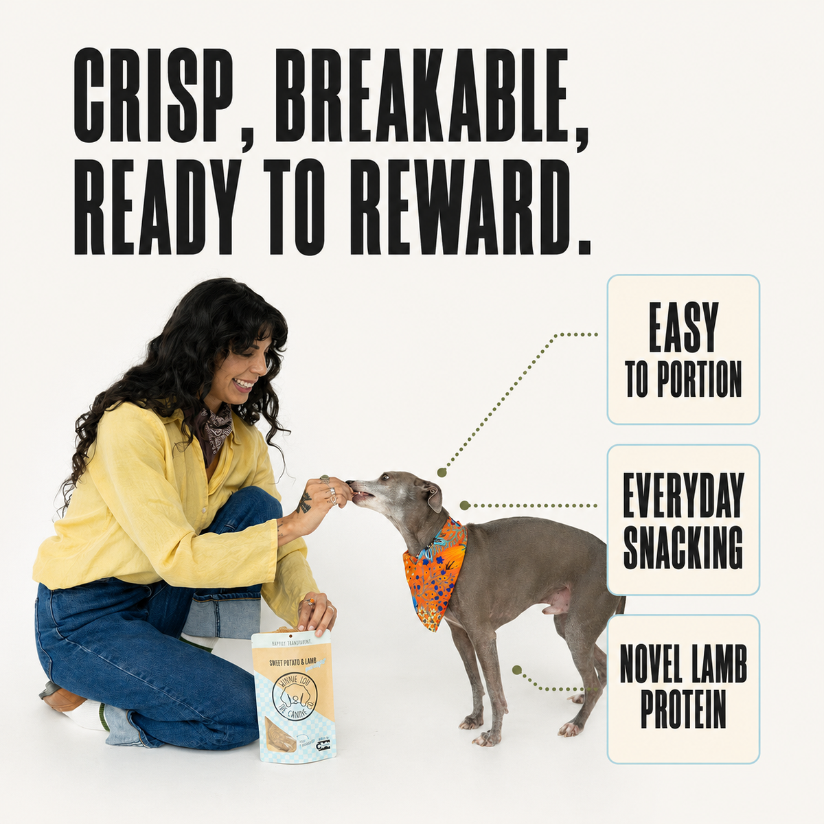 Sweet Potato & Lamb Crisps