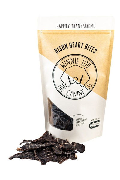 Bison Heart Bites - Winnie Lou - The Canine Company