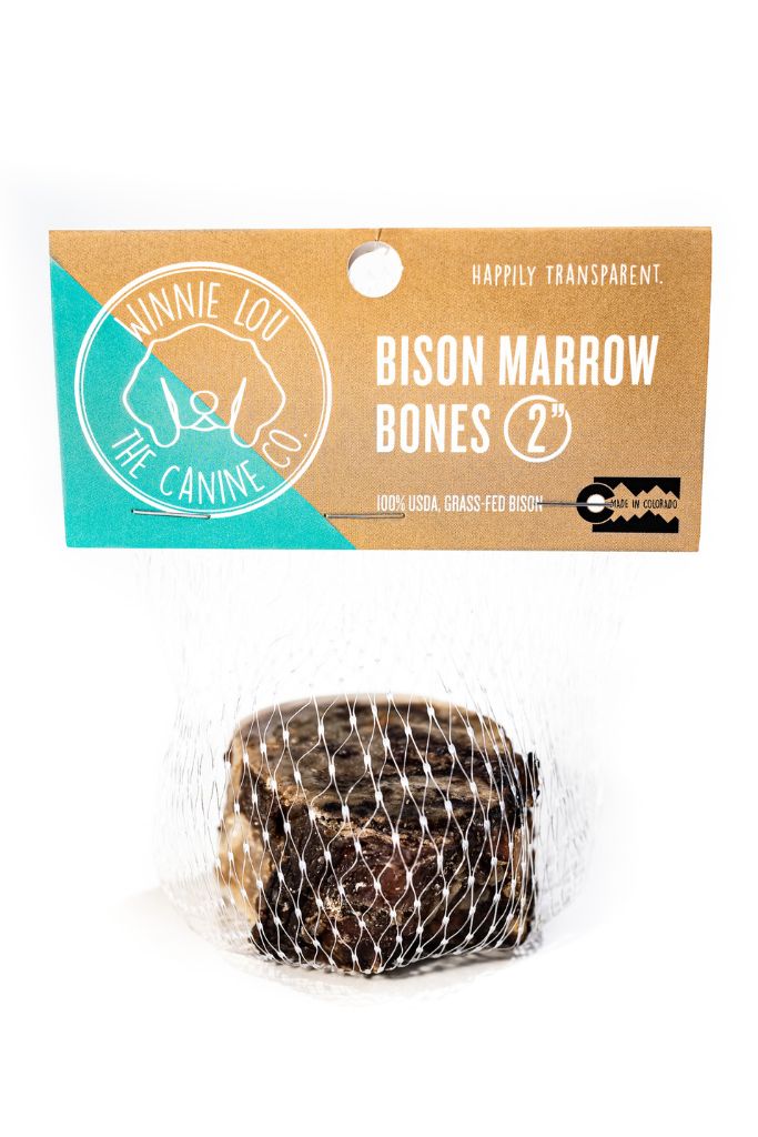 Bison Marrow Bones (2") - Case of 12