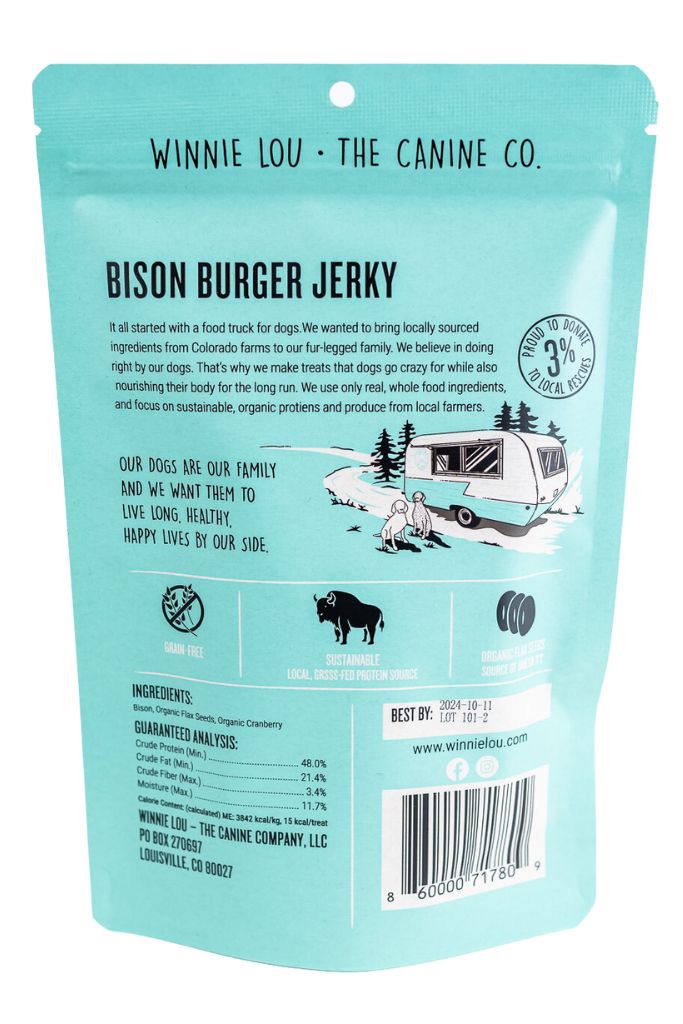 Bison Burger Jerky - Wholesale.
