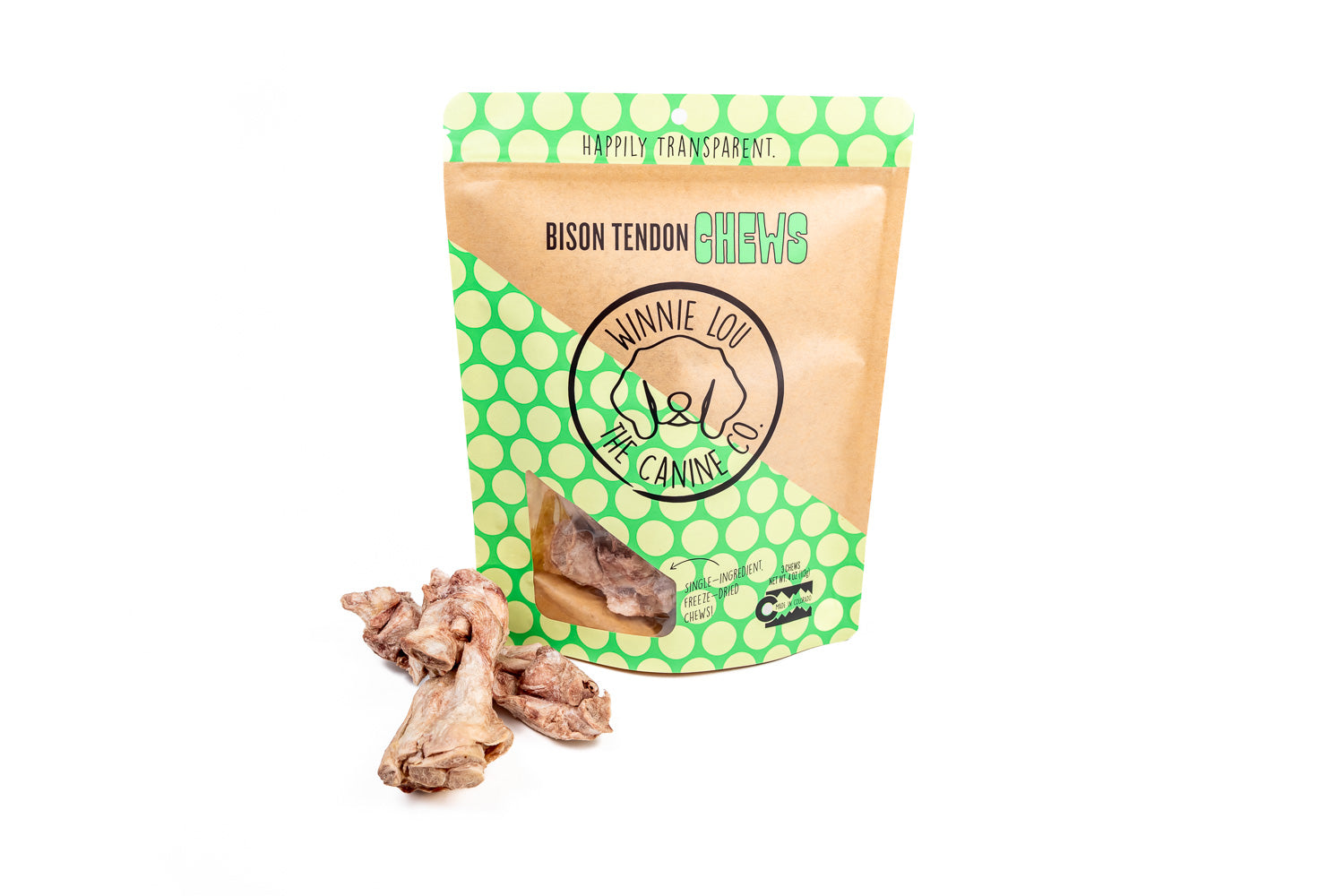 Bison Tendon Chews - Wholesale